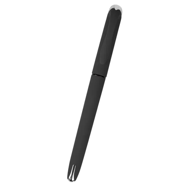 Gel pen with rubberized barrel, removable cap and pocket clip.... from ASI 61125 Hit Promotional Products / Hit®