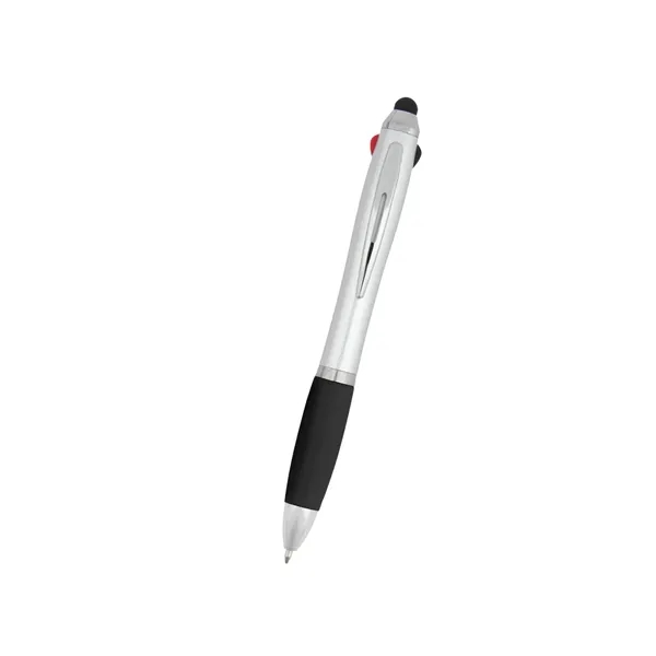 3-in-1 stylus pen with a unique grip design.... from ASI 61125 Hit Promotional Products / Hit®