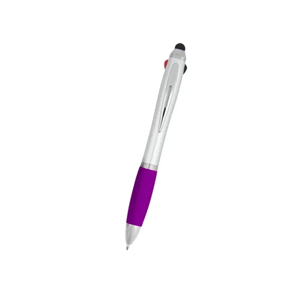 3-in-1 stylus pen with a unique grip design.... from ASI 61125 Hit Promotional Products / Hit®