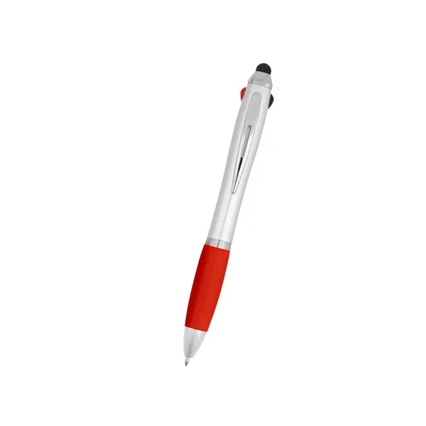 3-in-1 stylus pen with a unique grip design.... from ASI 61125 Hit Promotional Products / Hit®