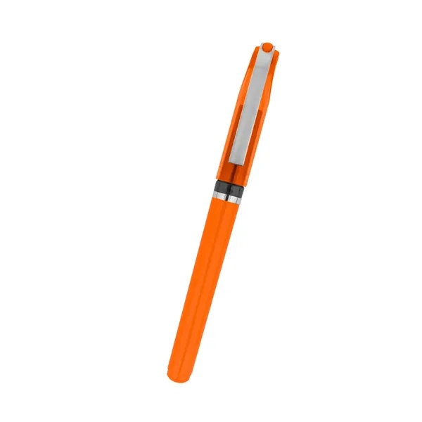Gel pen with removable cap and pocket clip.... from ASI 61125 Hit Promotional Products / Hit®