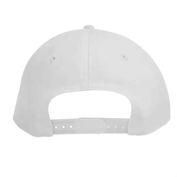 Cap with a 5-panel design, mid-profile, adjustable plastic snapback closure, structured... from ASI 61125 Hit Promotional Products / Hit®