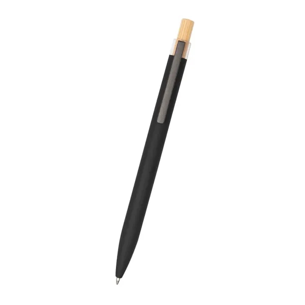 Recycled aluminum pen with bamboo plunger.... from ASI 61125 Hit Promotional Products / Hit®