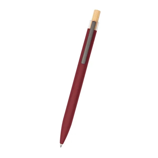 Recycled aluminum pen with bamboo plunger.... from ASI 61125 Hit Promotional Products / Hit®