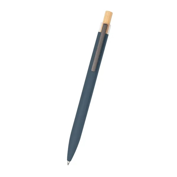 Recycled aluminum pen with bamboo plunger.... from ASI 61125 Hit Promotional Products / Hit®