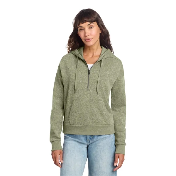 District Women's Perfect Tri Fleece 1/2-Zip Pullover... from ASI 84863 SanMar