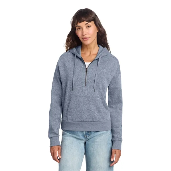 District Women's Perfect Tri Fleece 1/2-Zip Pullover... from ASI 84863 SanMar