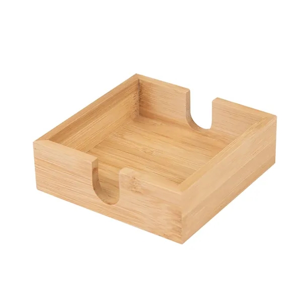 Set of 4 recycled felt coasters in a bamboo holder.... from ASI 61125 Hit Promotional Products / Hit®