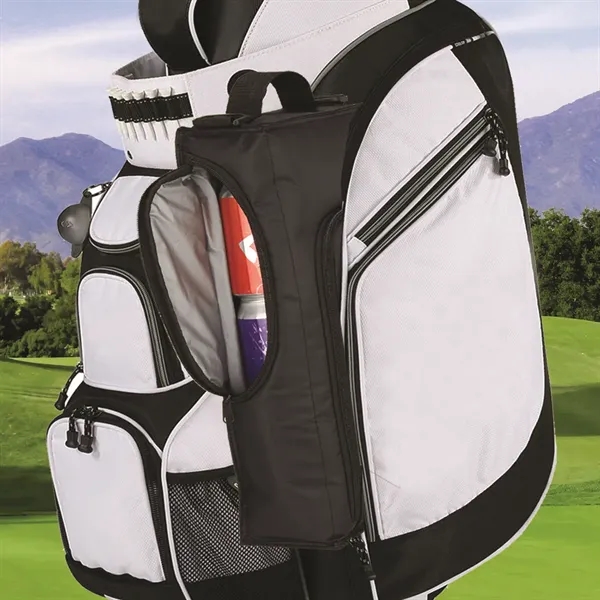 Golf kooler bag made of 420 denier polyester with PEVA lining... from ASI 61125 Hit Promotional Products / Hit®