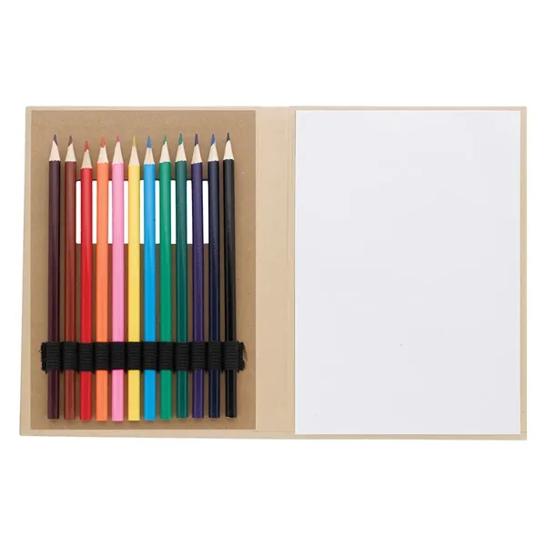 13-piece drawing set measuring 8" x 6" x 1" with 12... from ASI 61125 Hit Promotional Products / Hit®