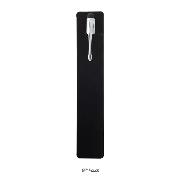 Plunger-action stylus pen made of aluminum and available in six colors.... from ASI 61125 Hit Promotional Products / Hit®