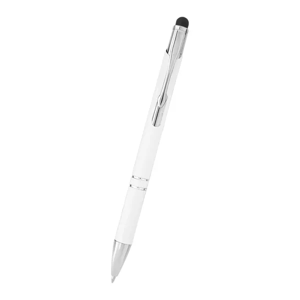Plunger-action stylus pen made of aluminum and available in six colors.... from ASI 61125 Hit Promotional Products / Hit®