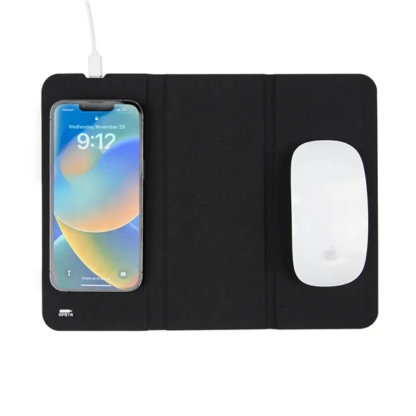 10-watt wireless charging pad/mouse pad.... from ASI 61125 Hit Promotional Products / Hit®