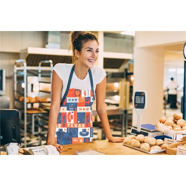 Crafted with precision and featuring Colorfusion decoration, this apron provides a... from ASI 91605 Towel Specialties