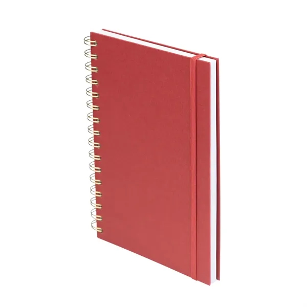 100 page lined notebook with strap closure and cover made from... from ASI 61125 Hit Promotional Products / Hit®