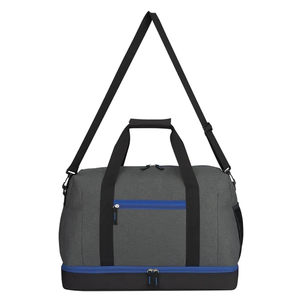 19 1/2" x 12 1/2" x 10" duffel bag made of... from ASI 61125 Hit Promotional Products / Hit®