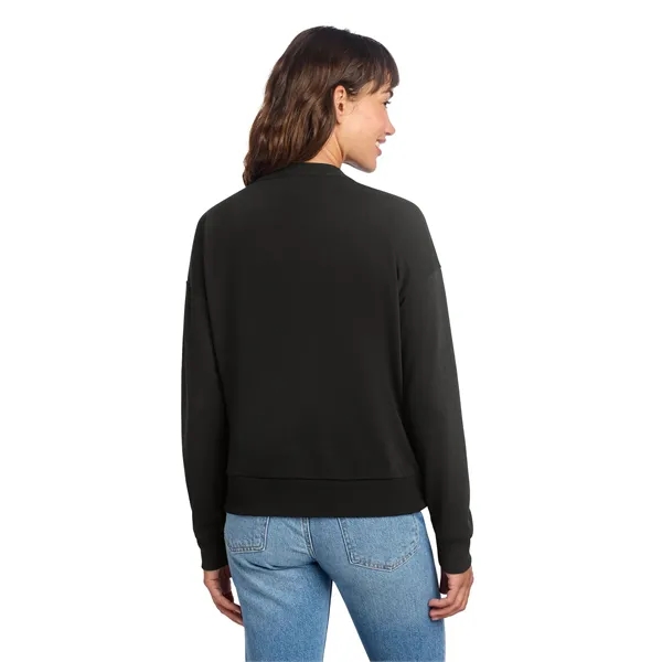 District Women's Perfect Tri Fleece V-Neck Sweatshirt... from ASI 84863 SanMar