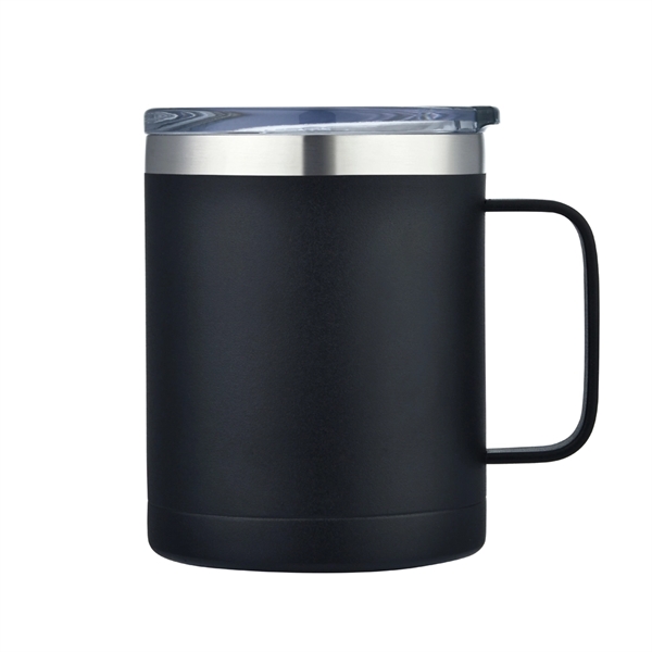 14oz. SS Vacuum Camping Mug w/ Handle... from ASI 79535 Primetime / Primetime
