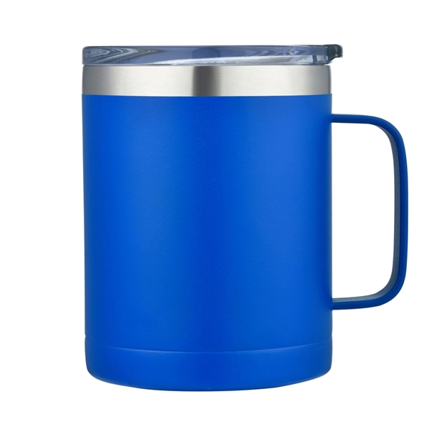 14oz. SS Vacuum Camping Mug w/ Handle... from ASI 79535 Primetime / Primetime