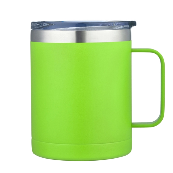 14oz. SS Vacuum Camping Mug w/ Handle... from ASI 79535 Primetime / Primetime