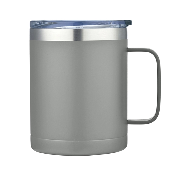 14oz. SS Vacuum Camping Mug w/ Handle... from ASI 79535 Primetime / Primetime