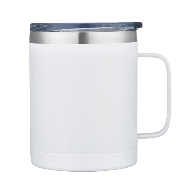 14oz. SS Vacuum Camping Mug w/ Handle... from ASI 79535 Primetime / Primetime
