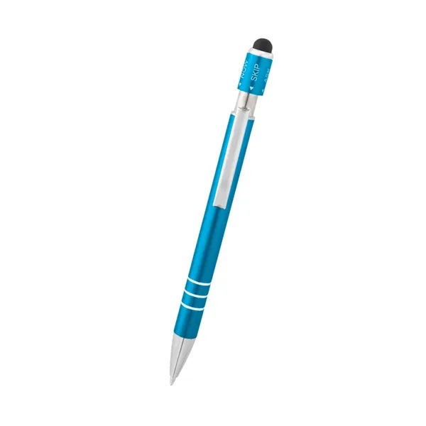Recycled Aluminum Spin Game Top Pen With Stylus... from ASI 61125 Hit Promotional Products / Hit®