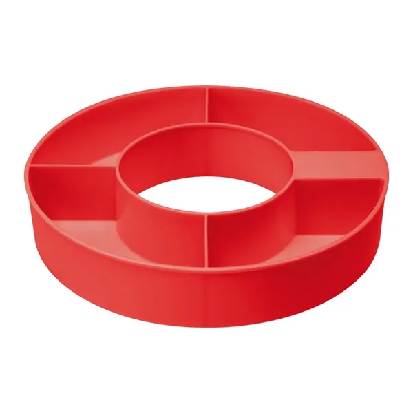 4-compartment snack tray.... from ASI 61125 Hit Promotional Products / Hit®