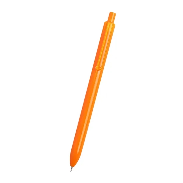 Plunger action gel ink pen made with recycled ABS.... from ASI 61125 Hit Promotional Products / Hit®