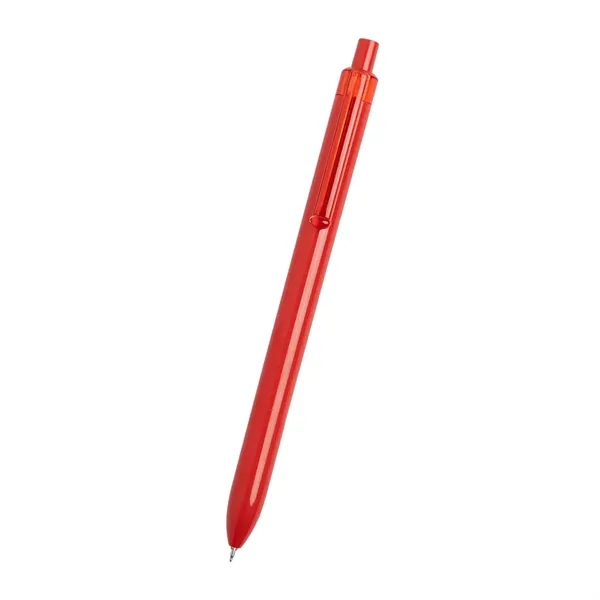 Plunger action gel ink pen made with recycled ABS.... from ASI 61125 Hit Promotional Products / Hit®