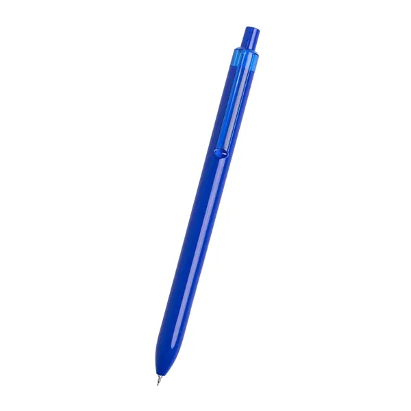 Plunger action gel ink pen made with recycled ABS.... from ASI 61125 Hit Promotional Products / Hit®