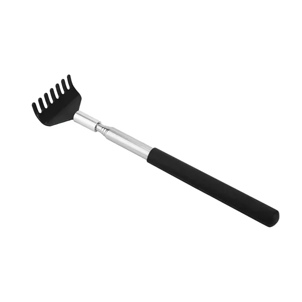 Stainless steel back scratcher with extendable design and PVC handle.... from ASI 61125 Hit Promotional Products / Hit®