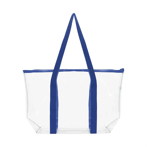 7" x 13" x 20" clear tote bag with 22" handles... from ASI 61125 Hit Promotional Products / Hit®