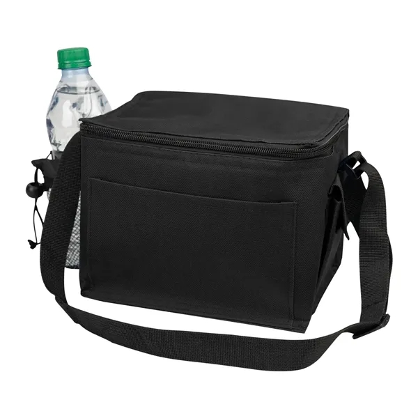 6 can capacity cooler bag with adjustable shoulder strap and PEVA... from ASI 61125 Hit Promotional Products / Hit®