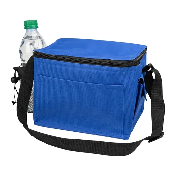 6 can capacity cooler bag with adjustable shoulder strap and PEVA... from ASI 61125 Hit Promotional Products / Hit®