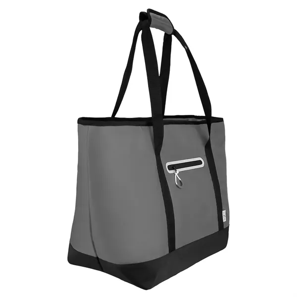 Cooler tote bag with PEVA lining and 32-can capacity.... from ASI 61125 Hit Promotional Products / Hit®