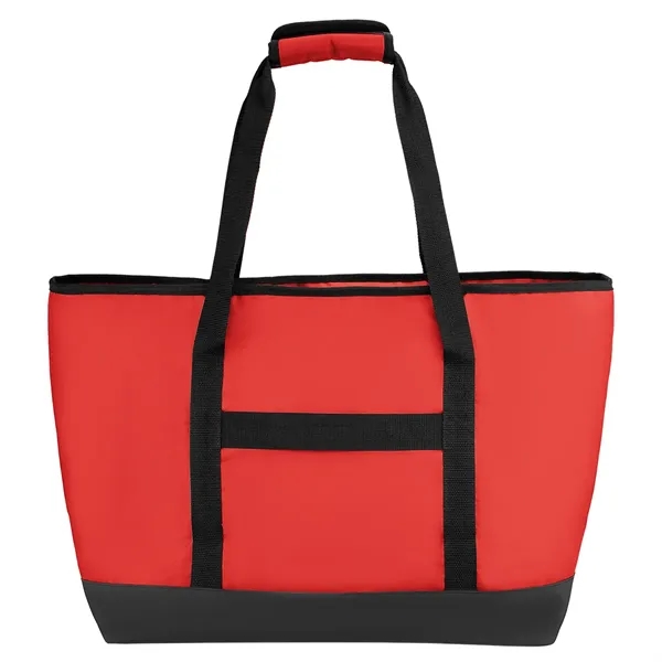 Cooler tote bag with PEVA lining and 32-can capacity.... from ASI 61125 Hit Promotional Products / Hit®