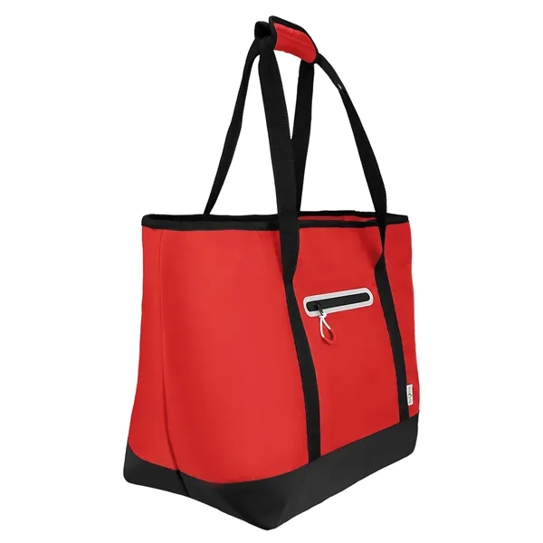 Cooler tote bag with PEVA lining and 32-can capacity.... from ASI 61125 Hit Promotional Products / Hit®