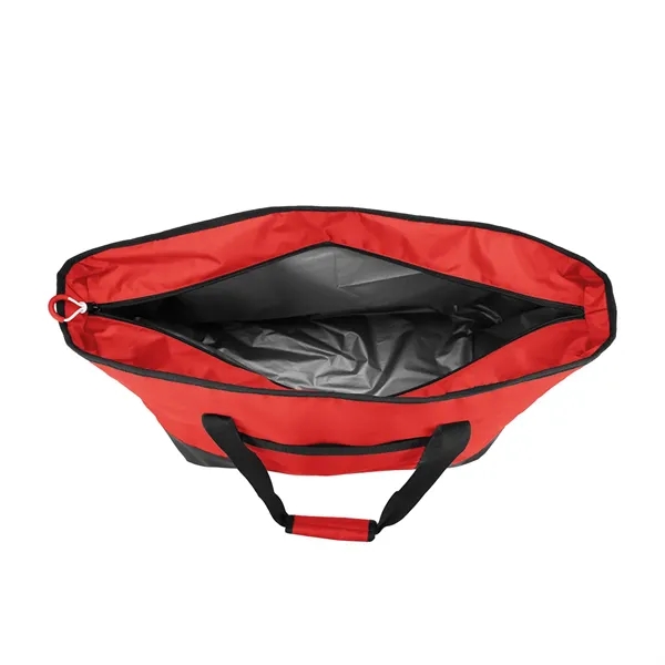 Cooler tote bag with PEVA lining and 32-can capacity.... from ASI 61125 Hit Promotional Products / Hit®