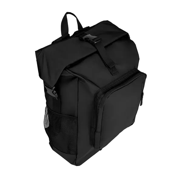 Backpack with roll-top compartment.... from ASI 61125 Hit Promotional Products / Hit®