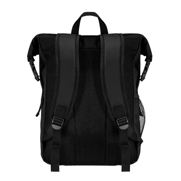 Backpack with roll-top compartment.... from ASI 61125 Hit Promotional Products / Hit®