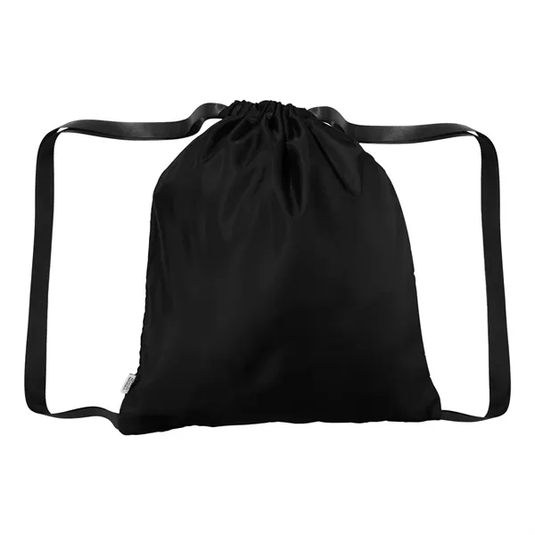 16" x 15" drawstring backpack made with recycled polyester.... from ASI 61125 Hit Promotional Products / Hit®