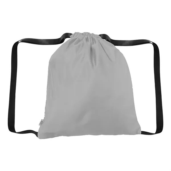 16" x 15" drawstring backpack made with recycled polyester.... from ASI 61125 Hit Promotional Products / Hit®
