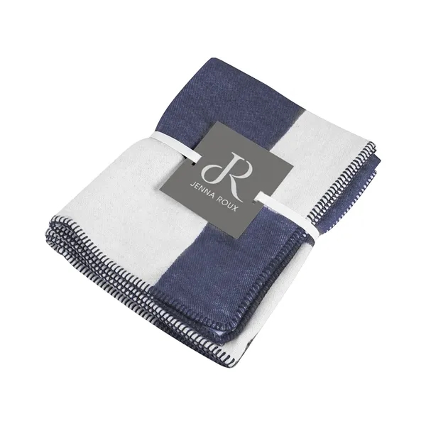 53" x 67" throw blanket made of 100% acrylic with whipstitch.... from ASI 61125 Hit Promotional Products / Hit®