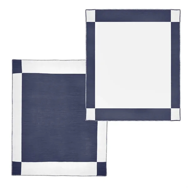 53" x 67" throw blanket made of 100% acrylic with whipstitch.... from ASI 61125 Hit Promotional Products / Hit®