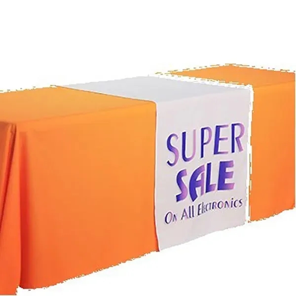 8' table runner on where you can print your logos and... from ASI 66230 Landes Inc