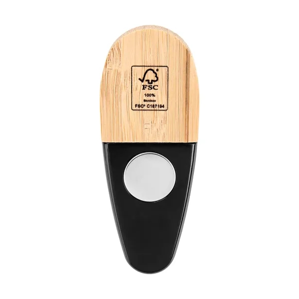 Spring loaded magnetic clip with bamboo grip.... from ASI 61125 Hit Promotional Products / Hit®
