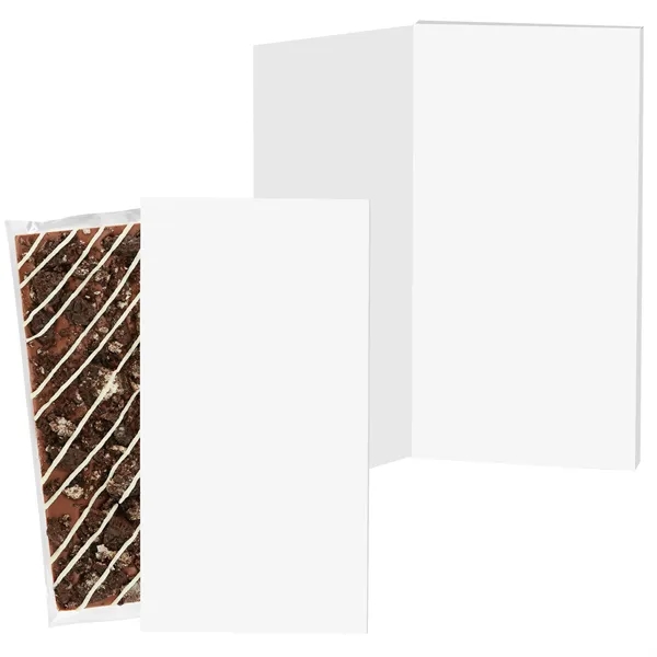 Save A Gingerbread Man, 3.5 Oz Belgian Chocolate 4CP Greeting Card... from ASI 71685 Midnite Snax®