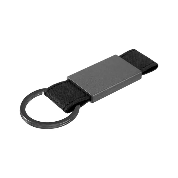 Leatherette key tag with split ring attachment.... from ASI 61125 Hit Promotional Products / Hit®