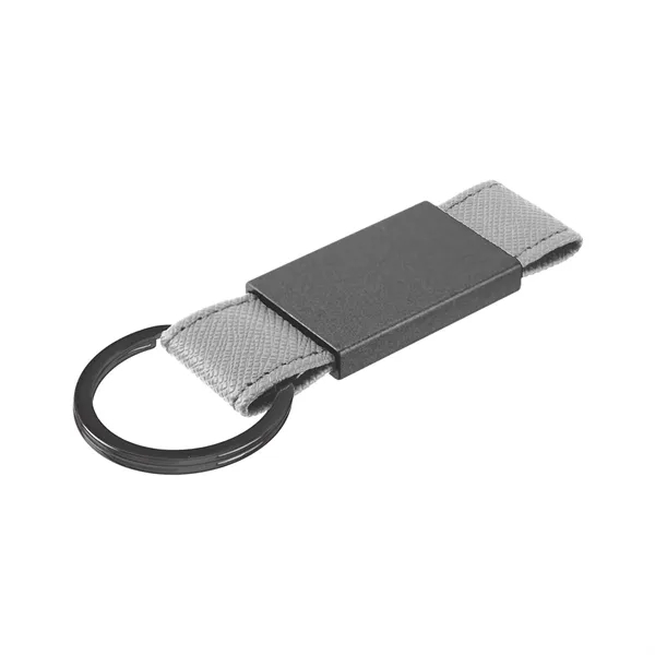 Leatherette key tag with split ring attachment.... from ASI 61125 Hit Promotional Products / Hit®